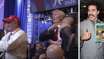 'Borat' sequel trailer reveals Sacha Baron Cohen crashed CPAC, disrupted Pence speech dressed as Trump