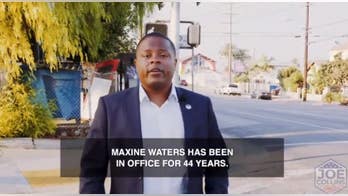 Navy veteran Joe Collins targets Democrat Maxine Waters' home in campaign ad