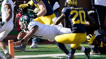 Michigan State takes down No. 13 Michigan in Ann Arbor, 27-24