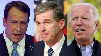 NC governor caught on hot mic telling Biden they'll drag Cal Cunningham ‘across the line’ after scandal