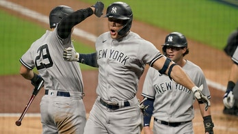 Stanton, Yankees power way to 9-3 win against Rays in opener
