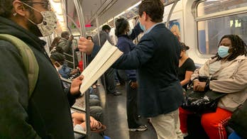 NYC's coronavirus-era subway cars fill up at rush hour; Cuomo takes few steps to enforce social distancing there