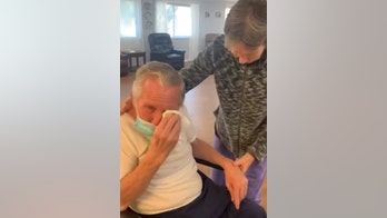 Couple of 60 years, separated for 215 days amid pandemic, reunites in touching video: 'I missed you so much'
