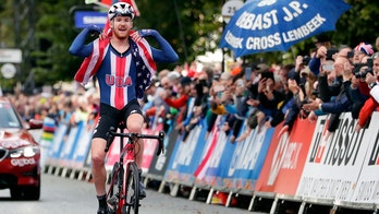 American cyclist suspended from team over so-called 'divisive' tweet supporting Trump