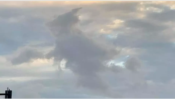 Florida woman spots a witch in the clouds just days before Halloween