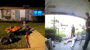 Texas man's gory Halloween decorations have police constantly visiting