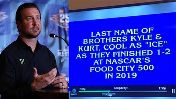 NASCAR's Kurt 'Coors' reacts to 'Jeopardy' answer fail