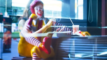 Burger King's Halloween stunt in Sweden has Ronald McDonald-like clown creepily appearing in bathroom mirror