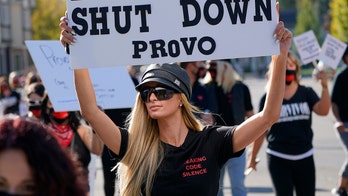 Paris Hilton protests for closure of Provo Canyon School where she claims she was abused