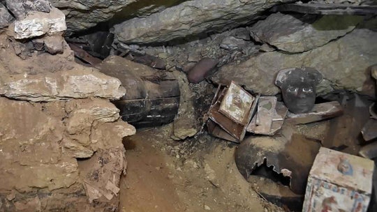 Egypt says another trove of ancient coffins found in Saqqara