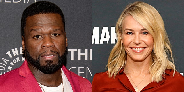 50 Cent (left) and Chelsea Handler (right) previously dated. Until he declared his support for Donald Trump, 50 Cent was Handler's 'favorite ex-boyfriend.'