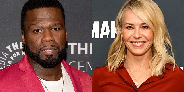 50 Cent (left) and Chelsea Handler (right) previously dated. Until he declared his support for Donald Trump, 50 Cent was Handler's 'favorite ex-boyfriend.'