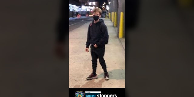 The NYPD says this man tried to rob a man of his Trump MAGA hat at knife-poin