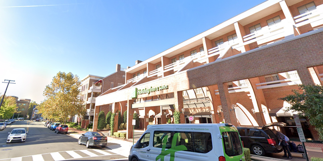 Holiday Inn in the Old Town section of Alexandria, Virginia