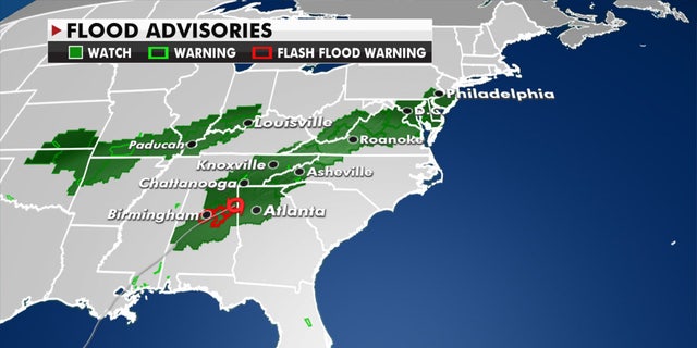 Flood advisories stretch through the Northeast as Zeta moves up the East Coast.