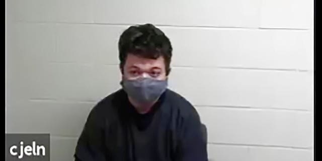 In this screen grab from live stream video, Kyle Rittenhouse appears via video during a hearing at the Nineteenth Judicial Circuit Court in Waukegan, Ill., on Sept. 25, in his case. Rittenhouse is accused of killing two protesters days after Jacob Blake was shot by police in Kenosha, Wis., is fighting his return to Wisconsin to face homicide charges that could put him in prison for life. (Nineteenth Judicial Circuit Court via AP)