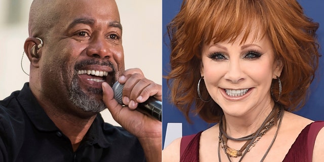 Reba McEntire and Darius Rucker are promising laughs and good music when they co-host this year’s CMA Awards in November