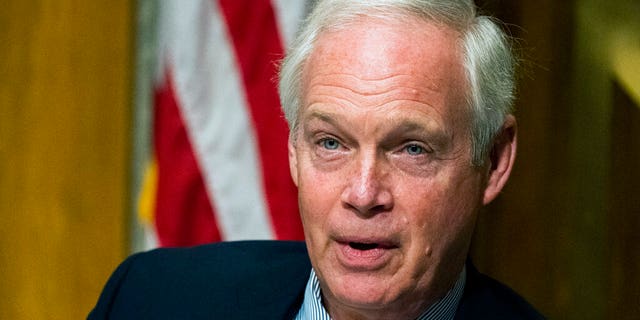 U.S. Sen. Ron Johnson, R-Wis., speaks on Capitol Hill in Washington, Sept. 16, 2020. (Associated Press)