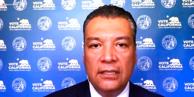 California Secretary of State Alex Padilla announces that he has issued cease-and-desist orders to the Republican Party for placing unofficial ballot collection boxes in several counties.