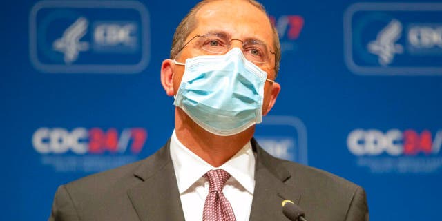HHS Secretary Alex Azar said to wash hands frequently, watch your distance and wear a face covering. Also, avoid any situations where those are not possible. (Alyssa Pointer /Atlanta Journal-Constitution via AP)