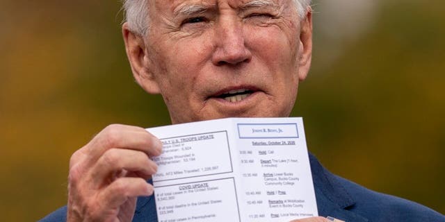 bidens daily schedule