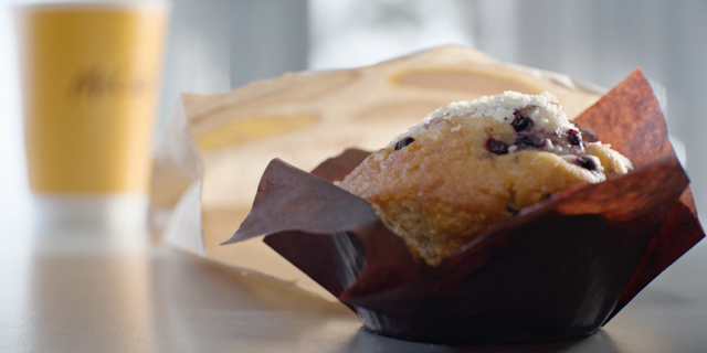 In order to get the free baked goods, customers must order through the fast-food chain's app.
