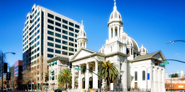 This 200 year old catholic church is one of the landmarks of Silicon Valley.