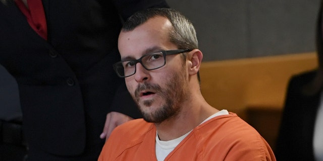 Christopher Watts was sentenced to life in prison for murdering his pregnant wife, and daughters. (RJ Sangosti/The Denver Post via Getty Images)