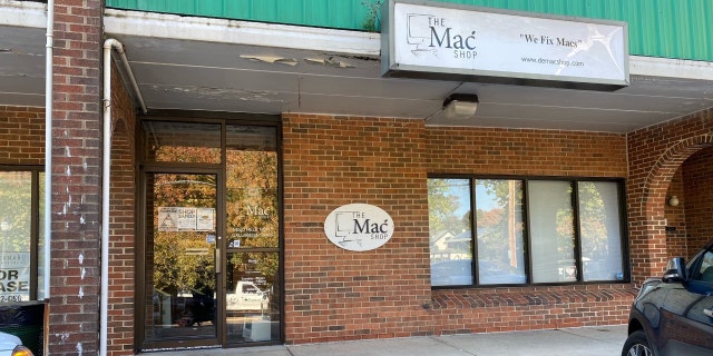 The Mac Shop, John Paul Mac Isaac's computer repair store in Delaware.