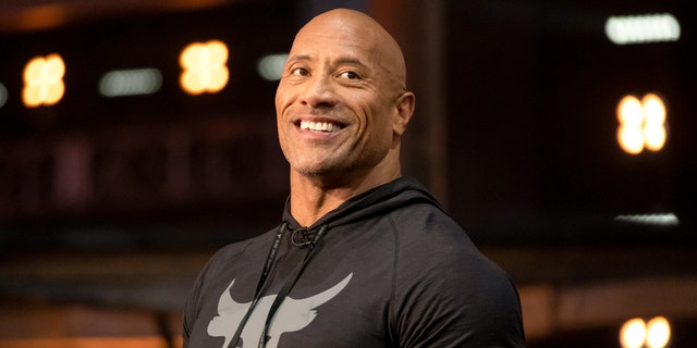 Dwayne 'The Rock' Johnson appears in the sitcom 'Young Rock' in which he gives mock interviews during a presidential run. (Photo by: Steve Dietl/NBC/NBCU Photo Bank via Getty Images)