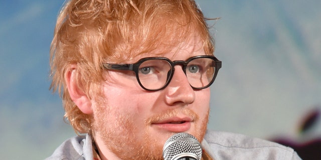 HOLLYWOOD, CA - AUGUST 27:  Ed Sheeran speaks onstage at Apple Music Presents "Songwriter" With Ed Sheeran in Los Angeles at ArcLight Cinemas Cinerama Dome on August 27, 2018 in Hollywood, California.  (Photo by Kevin Mazur/Getty Images for Apple Music)