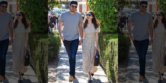 Garrett Hedlund (L) and Emma Roberts (R) started dating in 2019.
