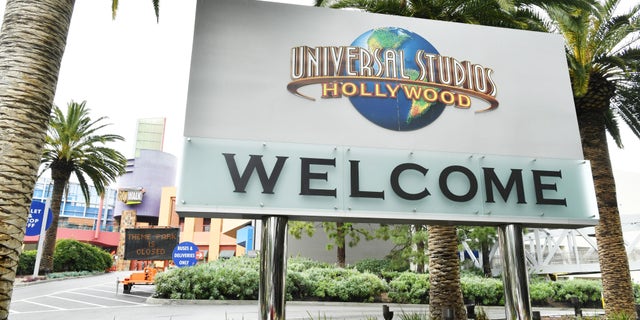 Universal Studios Theme Park closed in March amid the pandemic. (Amy Sussman/Getty Images)