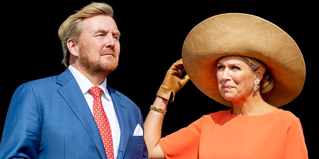 King Willem-Alexander and Queen Maxima of the Netherlands. The 53-year-old Dutch monarch and his wife were forced to return from their holiday villa in Greece after being out of the country for one day.