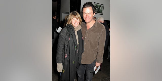 Actor Dominic West and his wife Catherine FitzGerald.
