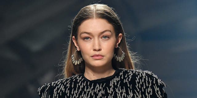 Gigi Hadid walks the runway during the Isabel Marant show as part of the Paris Fashion Week Womenswear Fall/Winter 2020/2021 on Feb.. 27, 2020 in Paris, France. 