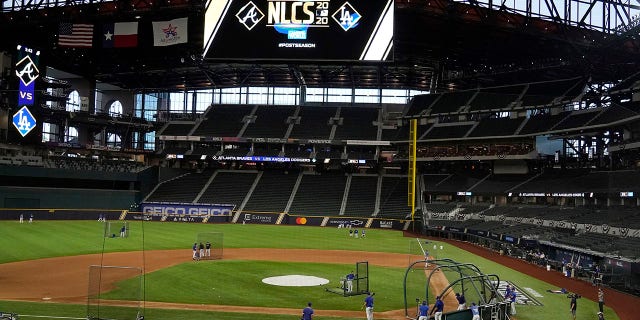 Globe Life Field will be the host for the World Series. (AP Photo/Sue Ogrocki)