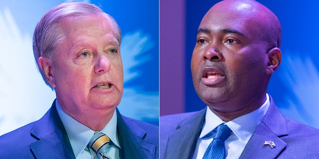 Where things stand in ongoing battle for control of Senate, 4 races up in the air 9 Lindsey Graham (R) and Jaime Harrison (D)