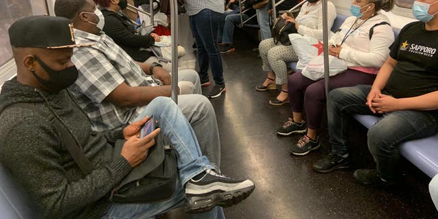 The MTA has ordered passengers to wear masks while riding.