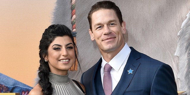 Shay Shariatzadeh (left) and John Cena were first romantically linked in March 2019. (Photo by Axelle/Bauer-Griffin/FilmMagic)