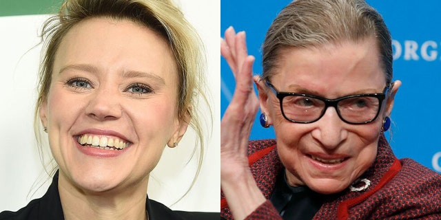 Kate McKinnon paid tribute to Ruth Bader Ginsburg during the 'Saturday Night Live' Season 46 premiere.