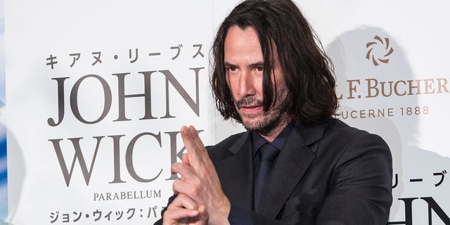 Keanu Reeves attends the Japan premiere of 'John Wick: Chapter 3 - Parabellum' at Roppongi Hills on September 10, 2019 in Tokyo, Japan.