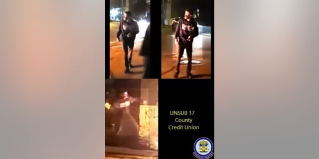 Investigators are seeking to identify the above man in relation to an arson that occurred at a credit union in Kenosha, Wisconsin on August 24 at 11:34 p.m.