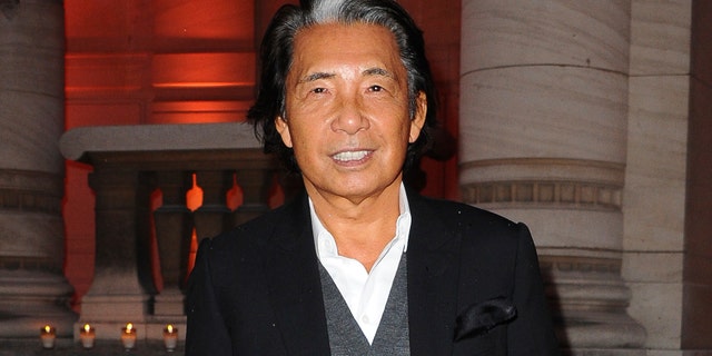 Kenzo Takada retired from his fashion house in 1999. (AP Photo/Zacharie Scheurer, file)