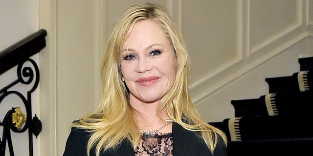 Melanie Griffith stripped down for breast cancer awareness.