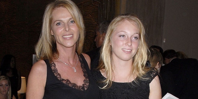 Actress Catherine Oxenberg (L) and daughter India