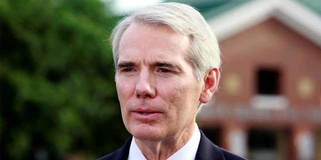 Sen. Rob Portman, R-Ohio, in 2017. (REUTERS/John Sommers II)