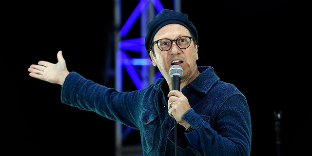 Later in his interview with Beck, Schneider criticized other late night hosts' comedy routines as too partisan. 