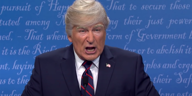 Alec Baldwin as President Trump ("Saturday Night Live")
