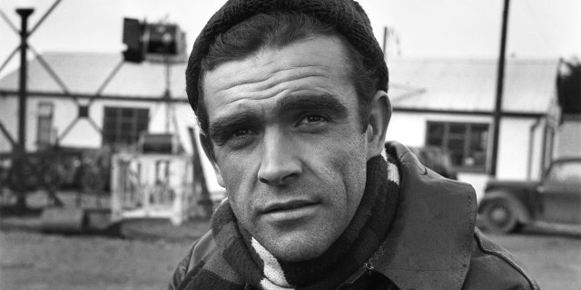 Sean Connery on the set of the film "Action of the Tiger". November 1956. The Scottish star reportedly died overnight in the Bahamas, his family said on Saturday. Hy was 90.